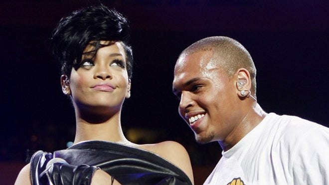 Rihanna and Chris Brown